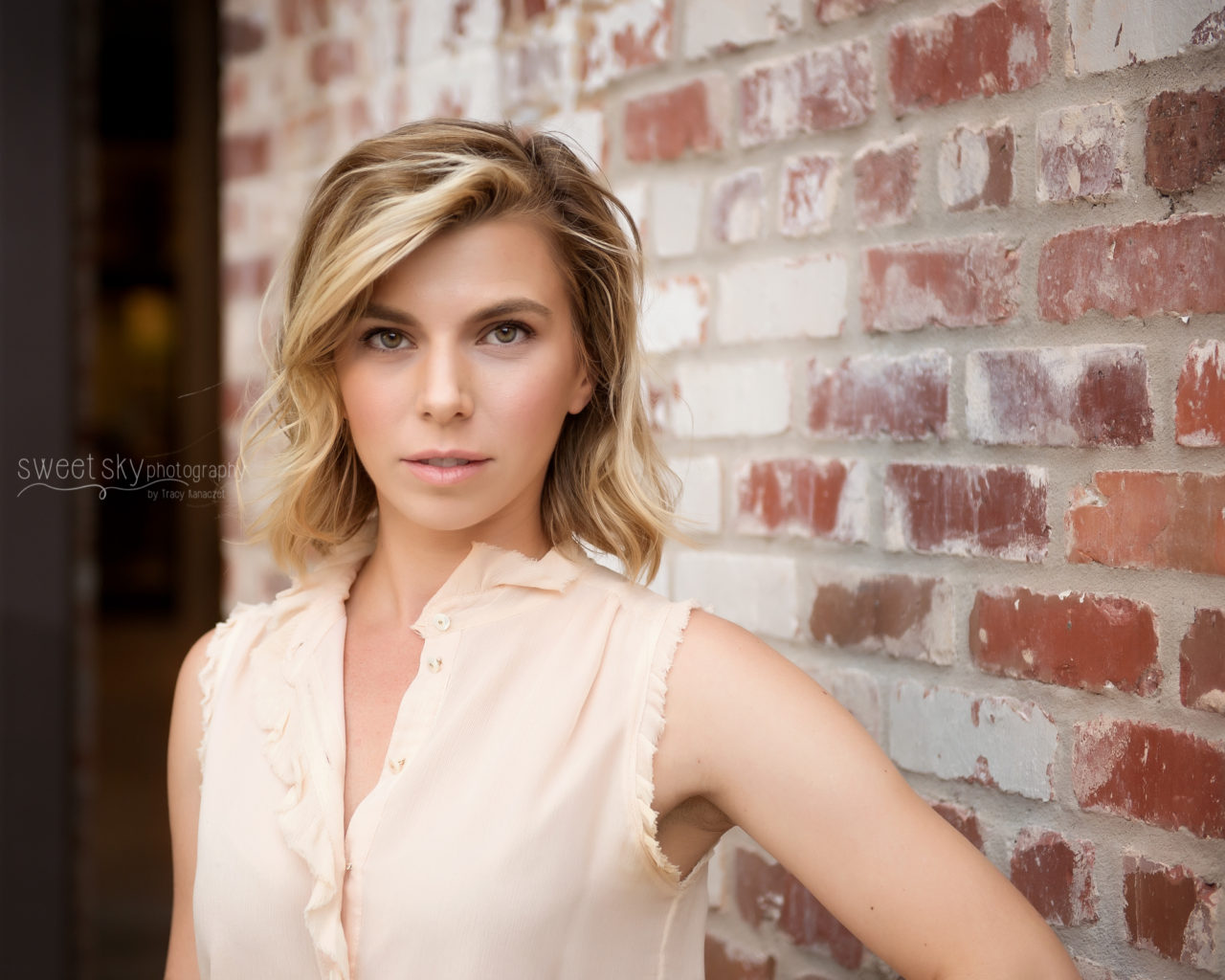 Atlanta Headshot Flower Swing Family Mini Session