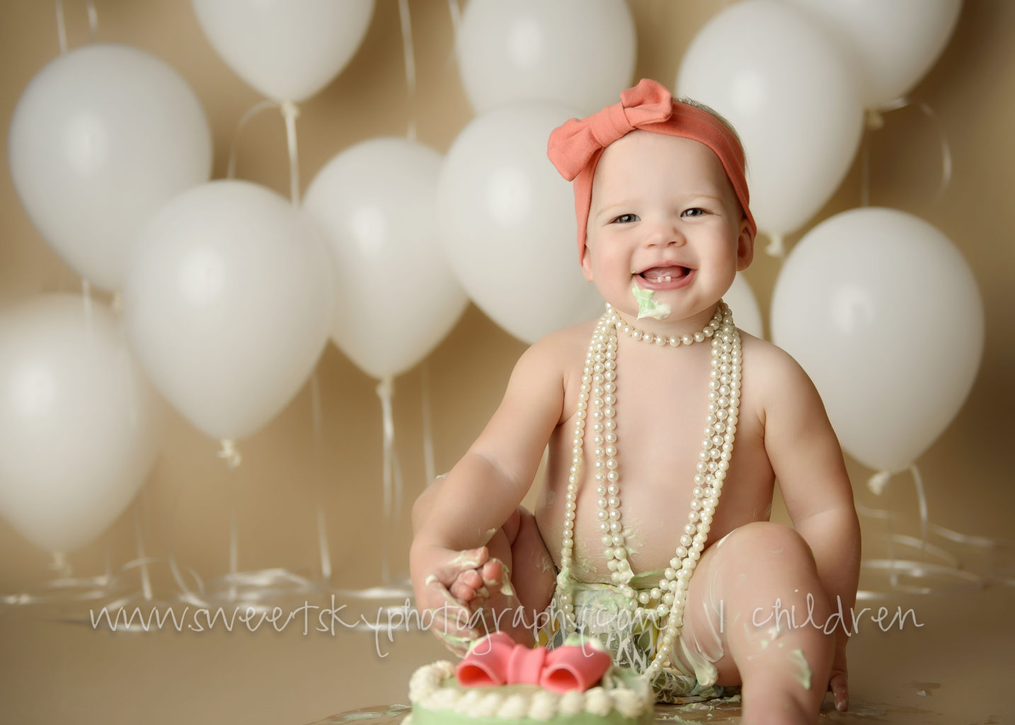 Fancy First Birthday Cake Smash
